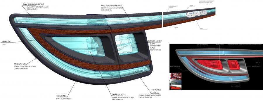 Saab 9-4X BioPower Concept 2008 года  (фото 34 из 80)